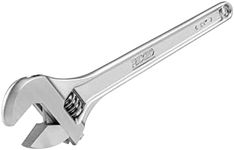 RIDGID 86922 765 Adjustable Wrench, 15-inch Adjustable Wrench for Metric and SAE, Small, Silver