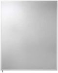 Croydex Haven Aluminium Bathroom Mirror Cabinet, Double Sided Mirrored Doors, Adjustable Shelves, Easy Install Hang 'n' Lock System, Surface & Recess Mount, Pre-Assembled Bathroom Cabinet, 61x76cm