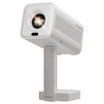 E GATE Atom 4X Automatic Projector 4k Ultra HD | Live TV | Android | Brightest 400 ISO | Native 1080p, Netflix, Prime | Precision Focus - Auto Keystone | USB-HDMI ARC+CEC | HDR+HLG | WiFi 6-BT | Egate