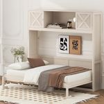 Full Size Murphy Bed with Storage C