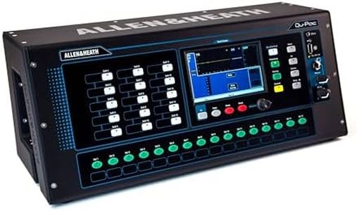Allen & Heath QU-PAC 16-In/12-Out Ultra Compact Digital Mixer with Touchscreen Control,Black