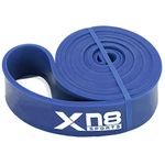 XN8 Resistance Bands Pull Up Assist Loop Bands for Powerlifting and Yoga Exercise, Fitness, Training Stretching for Men and Women (Blue)