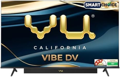 Vu Smartchoice 139cm (55 inches) Vibe Series 4K QLED Smart Google TV 55VIBE-DV