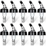 Automatic Measured Bottle Pourer Pack of 10-1 oz Quick Shot Spirit Measure Pourer Drinks Wine Cocktail Dispenser Home Bar Tools