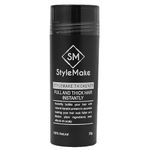 STYLEMAKE Thickener Hair Loss Concealer - Hair Building Fibers 28Gm - Hair Fibers For Thin & Fine Hair - Hair Thickening Fibers For Men & Women (Dark Brown), 28 Grams