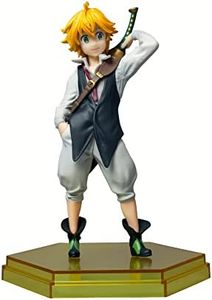 Xinchangda Figura Anime I sette peccati capitali L'ira degli dei, Meliodas Figure Statue Anime Action Figurine Ornamenti Regali per i fan
