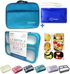 Bento-Box with Bag and Ice Pack Set