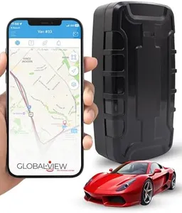 Hidden Magnetic GPS Tracker Car Tracking Device with Software (Long Battery Life) Real Time Truck, Asset, Elderly, Teenager Tracker - Covert Tracker - Fleet Tracking Global-View