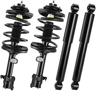 AUTOSAVER88 Front Pair Complete Quick Struts Rear Shock Absorber Compatible with 2001 2002 Acura MDX, 2003 - 2008 Pilot