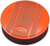 Holley Bowtie Air Cleaner, Finned,1