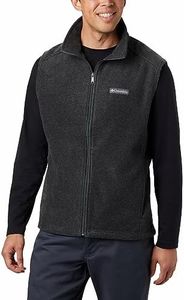 Columbia Men's Steens Mountain Fleece Vest, Charcoal Heather, Medium UK