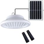 HULPPRE 3000lm Solar Shed Light Indoor Outdoor with Pull String, Daytime or Night,Dusk to Dawn,Bright with 169 LEDs,IP65 Waterproof,3 Modes (White Pendant Light)