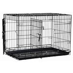 Precision Pet Black Great Crate 2 Door 36-Inch x 23-Inch x 26-Inch