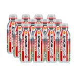 WOW HYDRATE Electrolyte Pro Water, Sports Water with Essential Vitamins for Improved Energy Levels, Low Calorie, Sugar Free & Fat Free, Maximise Hydration, 12 x 500ml (12 x 500ml, Red Cherry)