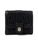 Tommy Hilfiger Tammen Wallet PVC/Jacquard, Black Tonal/Black, One Size, Tammen Wallet Pvc/Jacquard