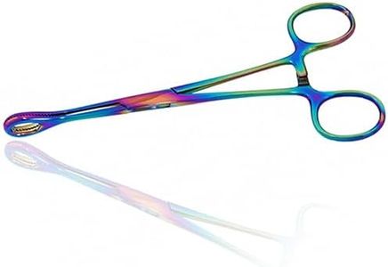 AAProTools New Multi Color Body Piercing Forceps KIT Un Slotted HEMOSTAT Sponge CLAMP 7"