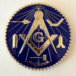 Masonic Car Decal(WT)