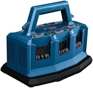 Bosch Professional 18V System GAL 18V6-8 Multi-Charger (Rechargeable Battery Charging Current: 8A, Without Rechargeable Batteries, incl. L-BOXX Adapter, in Cardboard Box)