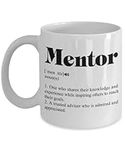 Mentor Gift - Mentor Definition Mug