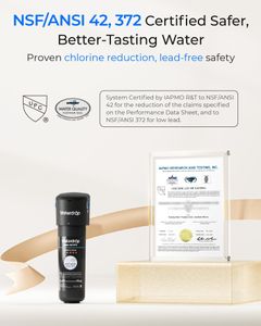 Waterdrop Under Sink Water Filter – 10UA, High Capacity Filtration