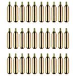 Laxzo ® Cartridges Gas 12g CO2 Capsule Cylinder 12 Gram Powerlets Suits All CO2 Pistols an CO2 Rifles, Ideal for Quickly Inflating Bicycle Tyres (Pack of 50)