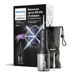 Philips Sonicare Cordless Power Flosser 3000 Oral Irrigator - Water Flosser for Teeth, Gums and Dental Care, Black (Model HX3826/33)