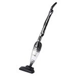 Amazon Basics 2-in-1 Corded Upright Vacuum Cleaner, ECO Motor, HEPA filtration, Lightweight Stick, Grey