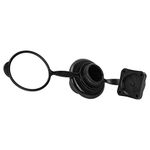 Boat Air Valve Inflatable 23.9mm Black Plastic Kayak Raft Air Plug Gas Valve Cap Replacement for Inflatable Boat Kayak Canoe Dinghy