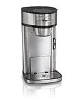 Hamilton Beach Scoop Single Serve Coffee Maker, Fast Brewing, Stainless Steel (49981A)