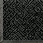Andersen 2295 Waterhog Eco Premier Pet Polyester Fiber Entrance Indoor/Outdoor Floor Mat, SBR Rubber Backing, 4-Feet Length X 3-Feet Width, 3/8-Inch Thick, Black Smoke