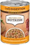 Nutrish Rachael Ray Chunks in Gravy Gentle Digestion Wet Dog Food, Real Lamb, Pumpkin & Chicken Recipe, 13 oz. Cans (Pack of 12)