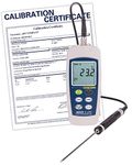 REED Instruments C-370-NIST RTD Thermometer, -148 to 572°F (-100 to 300°C), Waterproof (IP67) with NIST Calibration Certificate