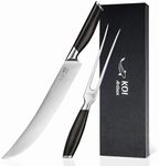 KOI ARTISIAN Knife & Fork Set,Sharp