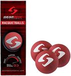 Gearbox Racquetball Balls-3 Ball Pack (Red)