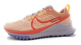 NIKE Women's React Pegasus Trail 4 Running Shoes, Arctic Orange Magic Ember Lt Madder Root, 6.5 UK