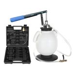 VOLTZ VZ-9023 7.5L Pneumatic Brake Fluid Bleeder kit ATF Oil Change Tool Manual ATF Refill System Dispenser Auto Transmission Fluid Oil and Liquid Filler Pump Kit with ATF Filler Adapters