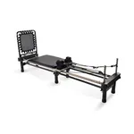 AeroPilates Pilates Reformer, Multifunctional Home Workout Machine, Black