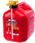 Generic 2-Pack 5 Gallon Gasoline Cans - Red, Plastic, No-Spill Spout