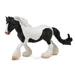 Collecta Gypsy Mare-Black and White Piebald Horse Toy