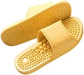 Shower Slippers for Women Massage Slippers Acupressure Reflexology Foot Arch Support Therapeutic Pain Relief Fasciitis Massagers Sandal, Summer Slippers for Men & Women House Shoes