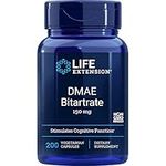 Life Extension DMAE Bitartrate, 150 mg, 200 Vcaps (Pack of 3)