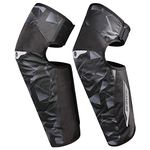 Scoyco Motorcycle Knee Guards Winter Windproof Leg Warmers Pad Cold Weather Skiing Skating Leg Gaiters Motocross Knee Shin Pads Protector with CE Armored for Riding Cycling