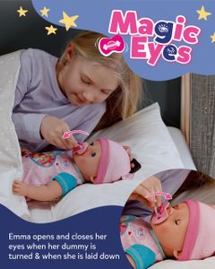 BABY born Emma Doll 43cm – Soft Body Baby Doll for Kids