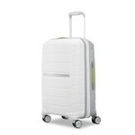 Samsonite Freeform Hardside Expandable with Double Spinner Wheels, Carry-On 21-Inch, White/Grey, White/Grey, Carry-On 21-Inch, Freeform Hardside Expandable With Double Spinner Wheels