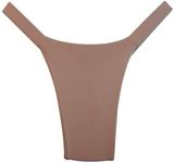 TUCKITUPPP - Comfort Thong Tucking Gaff Panties - JOY GAFF Series, Nude Maple, M