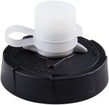 BLLNDX Mud Caps for Bottles 5PCS Black Silicone Cap Top for All Podium and Peak Fitness Bottles, Bike Bottle Cap Top