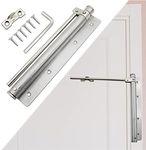 Screen Door Closer, TTZEZE Heavy Duty Automatic Door Closer, Safety Spring Door Closer for Storm Door, Steel Door Closer with Adjustable Closing Speed, Smooth and Quiet Door Closer for Hinge Door