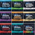 Lifestyles Condom Sampler with a Cl