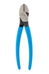 CHANNELLOCK 337 7-Inch Diagonal Cutting Plier, Blue, Gray