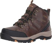 Skechers Men's Relment Traven Classic Boots, Dark Brown, 9.5 UK